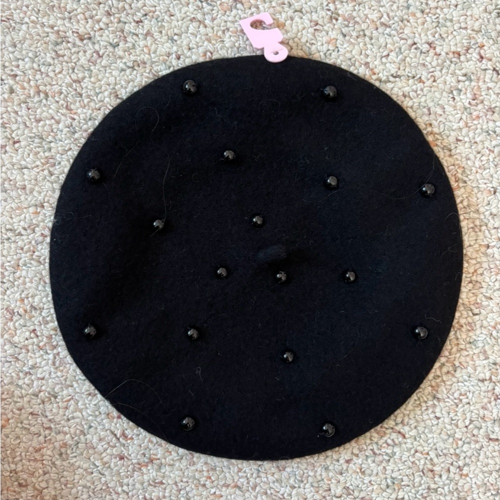Kate Spade diamante beret NWT